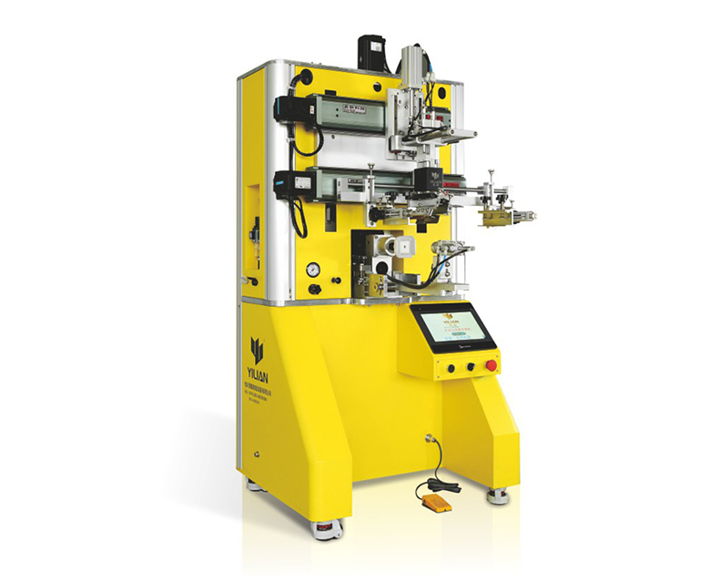 半自動(dòng)伺服絲印機(jī)  YL-SF01-B-3D-紹興易聯(lián)智能裝備有限公司